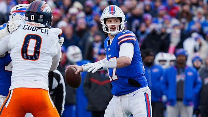 Josh Allen and the Bills are looking to eliminate the Broncos for the second straight season.
