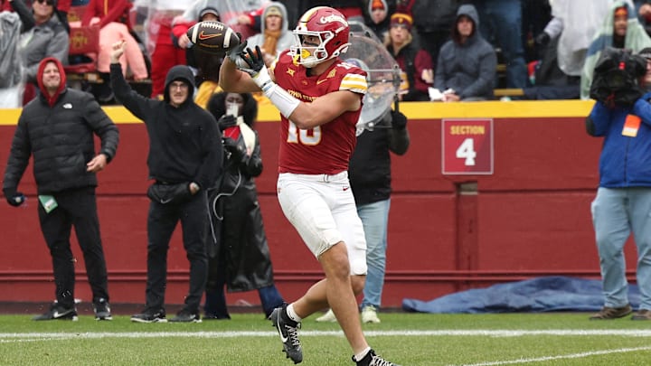 Penn State Cyclones tight end Benjamin Brahmer