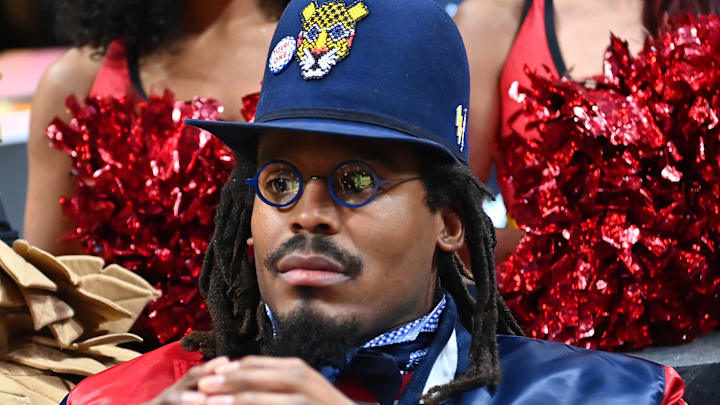 Celebrities Attend Detroit Pistons v Atlanta Hawks