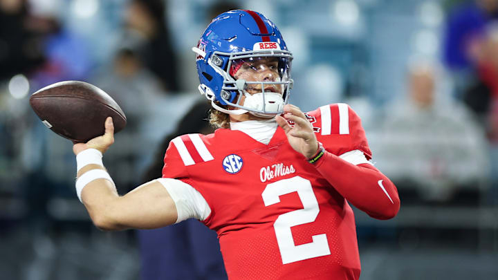 Jaxson Dart, Duke v Ole Miss - TaxSlayer Gator Bowl