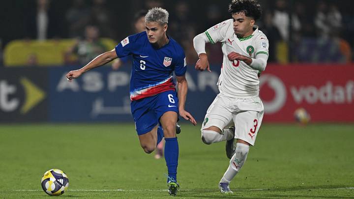 Cavan Sullivan during the FIFA Under-17 World Cup. Cavan Sullivan during the FIFA Under-17 World Cup.