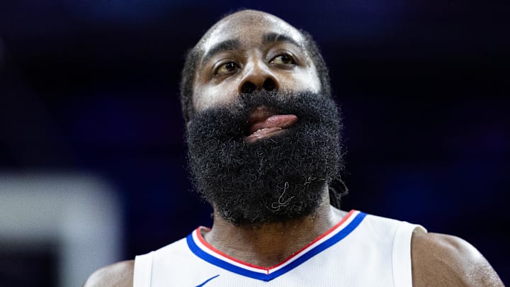 Former LA Clippers guard James Harden.