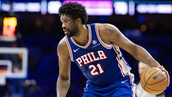 Philadelphia 76ers center Joel Embiid.