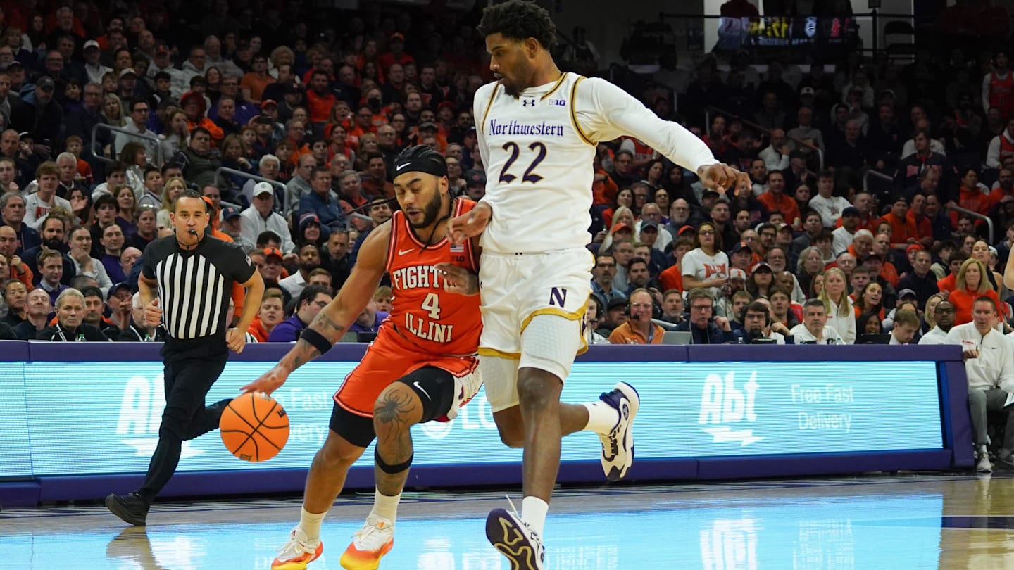 Social Media Reacts to Illinois Basketball's Hard-Scrabble Win at Northwestern
