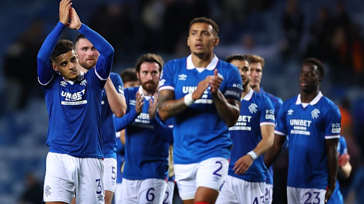 Rangers v Club Brugge - UEFA Champions League Play-offs Round First Leg