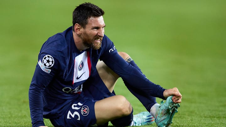 En el PSG Lionel Messi sufrió un problema en el talón de Aquiles 