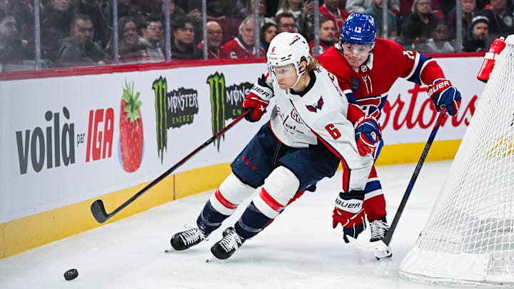 Jakob Chychrun, Washington Capitals Mandatory Credit: David Kirouac-Imagn Images