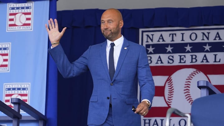 Derek Jeter es uno de los 29 miembros de los Yankees en el Salón de la Fama 