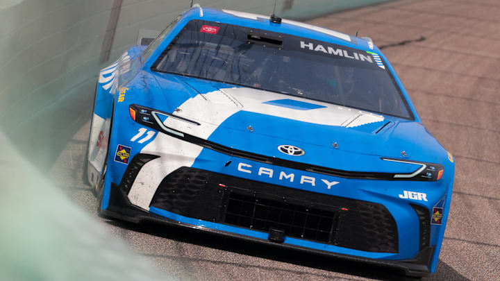 Denny Hamlin heads into Sunday's Food City 500 at Bristol, a race he won a season ago, on a two-race winning streak and with a shot to reach a historical accomplishment for his Joe Gibbs Racing team. Denny Hamlin heads into Sunday's Food City 500 at Bristol, a race he won a season ago, on a two-race winning streak and with a shot to reach a historical accomplishment for his Joe Gibbs Racing team.