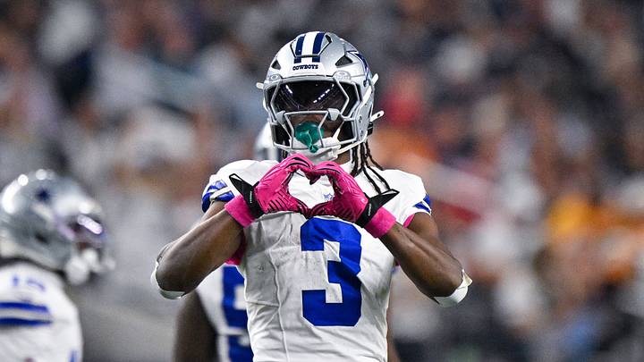Dallas Cowboys wide receiver George Pickens is a solid prop target in Week 6. Dallas Cowboys wide receiver George Pickens is a solid prop target in Week 6.