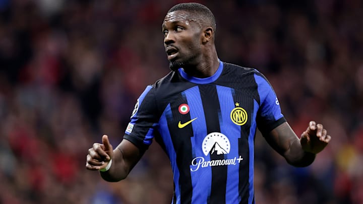 Marcus Thuram a encore dérapé. Marcus Thuram a encore dérapé.