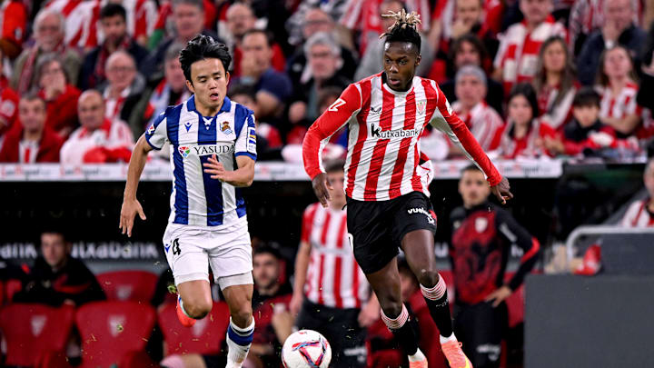 Nico Williams und Takefusa Kubo gelten als Optionen für den Flügel