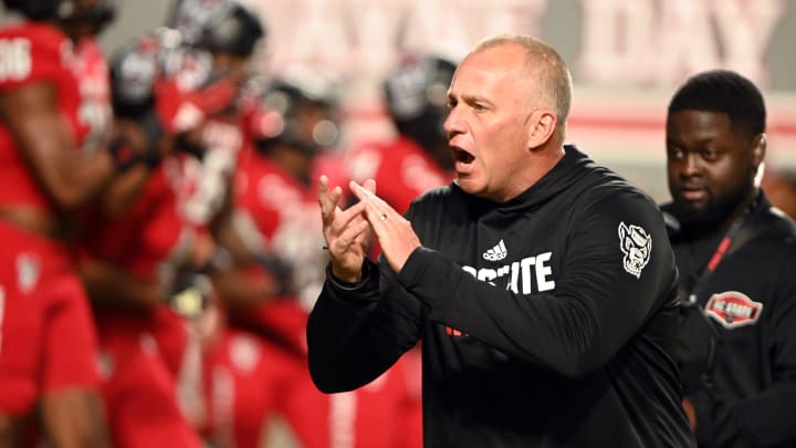 NC State football head coach Dave Doeren NC State football head coach Dave Doeren