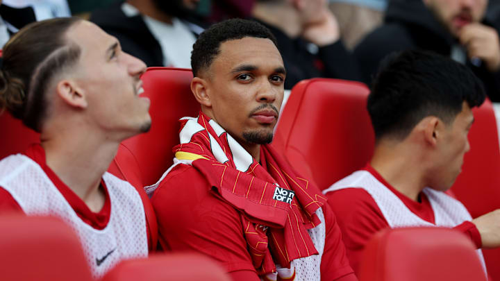 Trent Alexander-Arnold came off the bench for Liverpool to boos Trent Alexander-Arnold came off the bench for Liverpool to boos