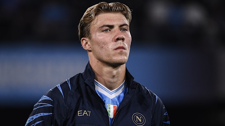 Rasmus Højlund is enjoying life with Napoli.