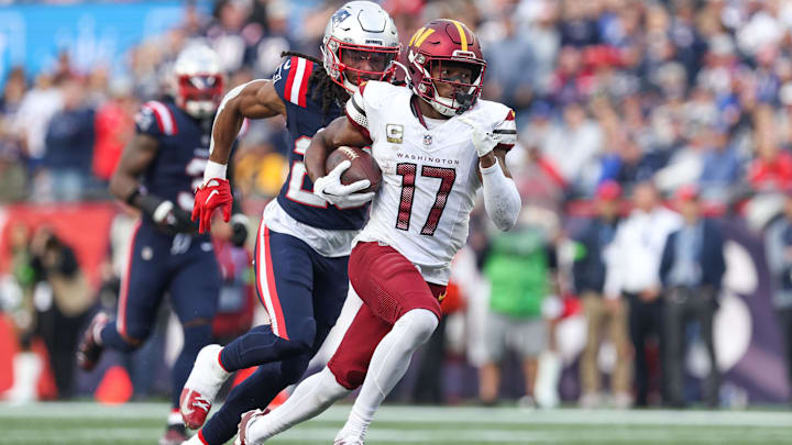 Former Ohio State Buckeyes football star Terry McLaurin is a trade target of the New England Patriots