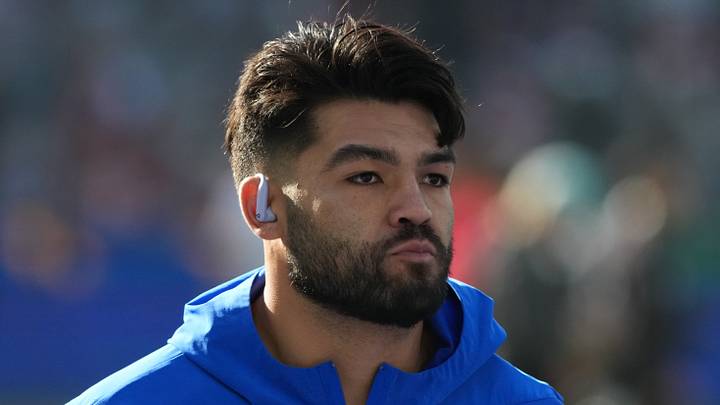 Los Angeles Rams wide receiver Puka Nacua (12) during the 2026 NFL Melbourne Game against the San Francisco 49ers at Melbourne Cricket Ground. Mandatory Credit: Kirby Lee-Imagn Images