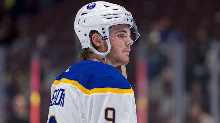 Buffalo Sabres winger Zach Benson