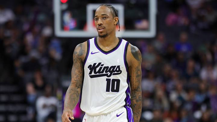 Sacramento Kings forward DeMar DeRozan. Sacramento Kings forward DeMar DeRozan.