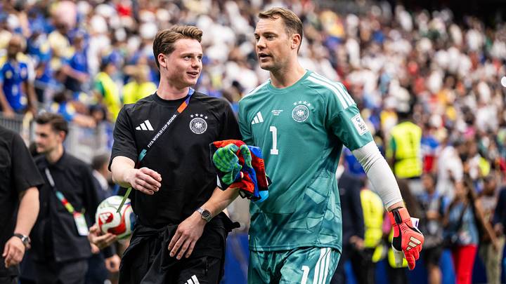 Jonas Urbig könnte auch beim DFB auf Manuel Neuer folgen Jonas Urbig könnte auch beim DFB auf Manuel Neuer folgen
