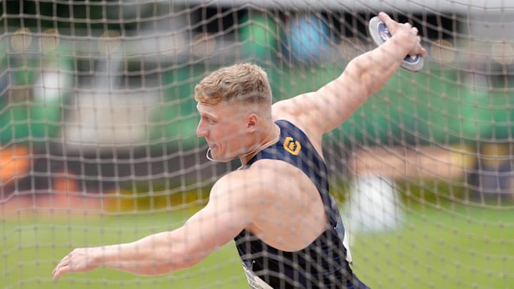 Mykolas Alekna at Cal