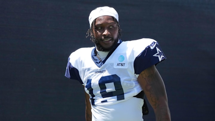 Dallas Cowboys wide receiver Ryan Flournoy at training camp at the River Ridge Fields. 