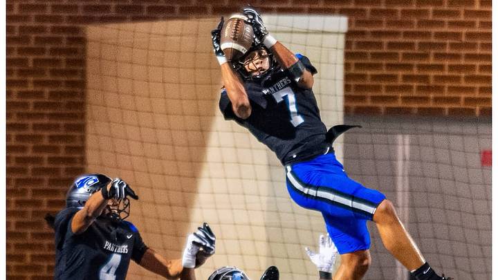Elijajuan Houston, a 2027 safety at North Crowley High School in Texas, makes a play during a game. Houston has reopened his recruitment after being committed to Arizona State since May.