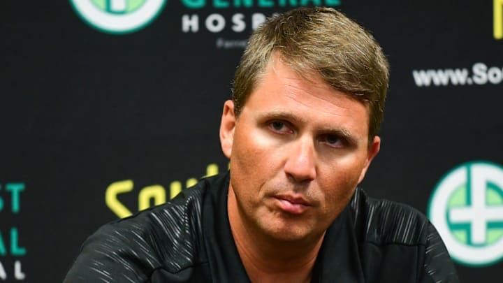 Buster Faulkner joined Florida after three seasons at Georgia Tech.