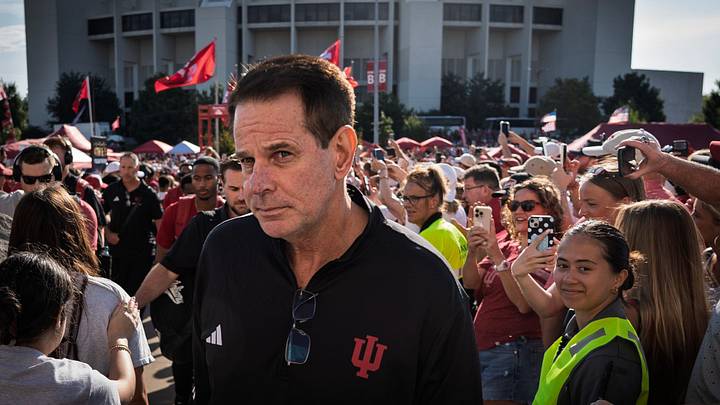 Head Coach Curt Cignetti heads in during The Walk before the Indiana versus North Texas football game at Memorial Stadium on Saturday, Sept. 5, 2026. Head Coach Curt Cignetti heads in during The Walk before the Indiana versus North Texas football game at Memorial Stadium on Saturday, Sept. 5, 2026.