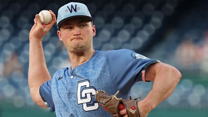 Washington Nationals pitcher Brad Lord