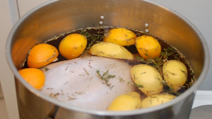 Don’t rush the brining process.