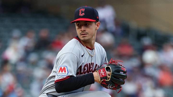 Sep 20, 2025; Minneapolis, Minnesota, USA; Cleveland Guardians starting pitcher Logan Allen (26) delivers a pitch against the Minnesota Twins during the first inning of game two of a double header at Target Field. Mandatory Credit: Matt Krohn-Imagn Images Sep 20, 2025; Minneapolis, Minnesota, USA; Cleveland Guardians starting pitcher Logan Allen (26) delivers a pitch against the Minnesota Twins during the first inning of game two of a double header at Target Field. Mandatory Credit: Matt Krohn-Imagn Images