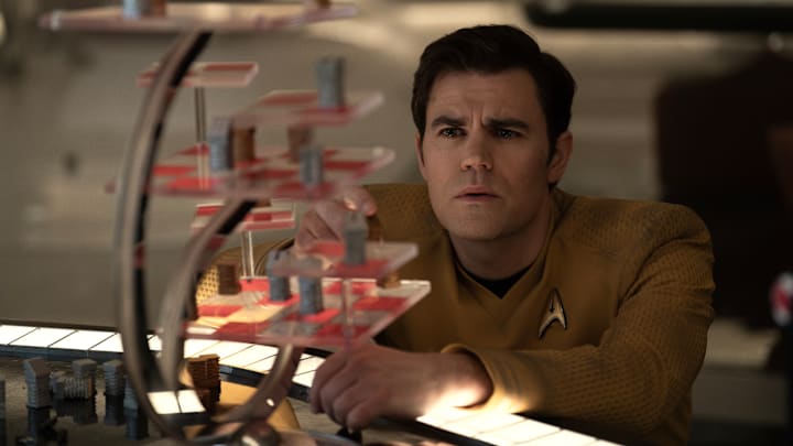 Paul Wesley as Kirk in season 3 , Episode 6 of Strange New Worlds streaming on Paramount+. Photo Credit: Marni GrossmanParamount+
