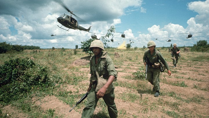 U.S. troops in Vietnam.
