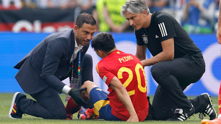 Pedri suffers a knee sprain in Euro 2024 Quarterfinal