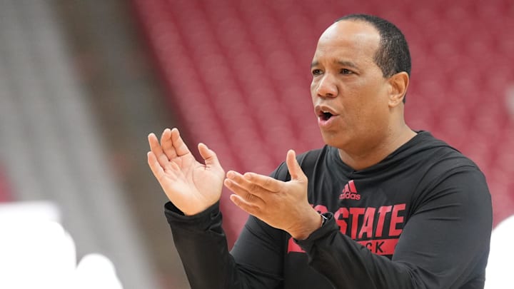 NC State basketball head coach Kevin Keatts NC State basketball head coach Kevin Keatts