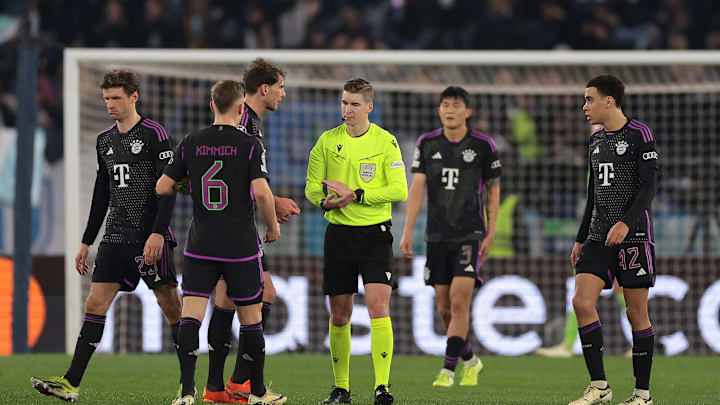 Bayern Munich struggled against Lazio in the Champions League.