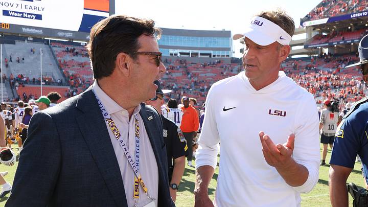 Oct 24, 2026; Auburn, Alabama, USA; LSU Tigers head coach Lane Kiffin walks off the field after the game against the Auburn Tigers at Jordan-Hare Stadium. Mandatory Credit: John Reed-Imagn Images Oct 24, 2026; Auburn, Alabama, USA; LSU Tigers head coach Lane Kiffin walks off the field after the game against the Auburn Tigers at Jordan-Hare Stadium. Mandatory Credit: John Reed-Imagn Images
