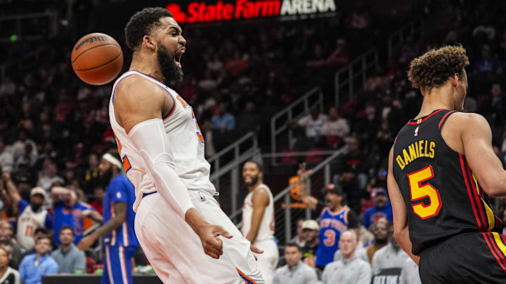 The Knicks are home favorites against the Hawks in Game 1.