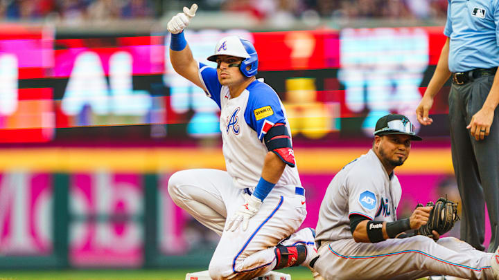 Miami Marlins v Atlanta Braves