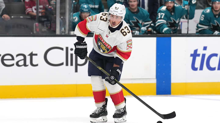 Brad Marchand is leading the way for the Panthers this season.