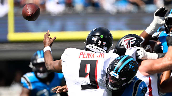 Atlanta Falcons quarterback Michael Penix Jr. Atlanta Falcons quarterback Michael Penix Jr.