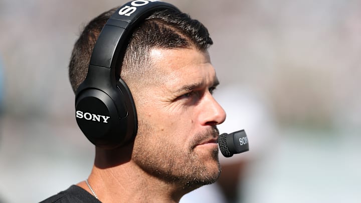 Carolina Panthers head coach Dave Canales Carolina Panthers head coach Dave Canales