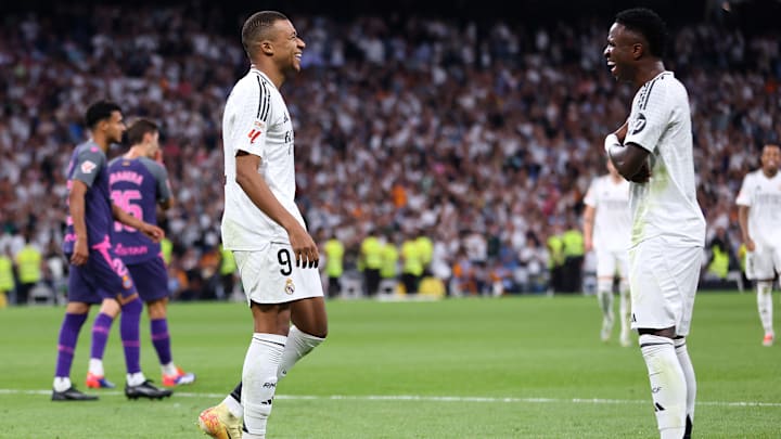 Vini Jr e Mbappé marcaram em Madri