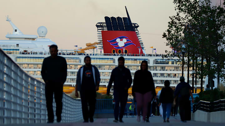 Disney Magic Cruise Ship in New York City