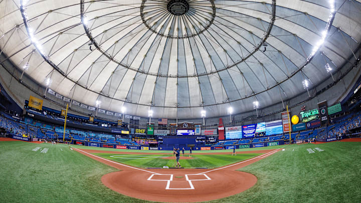 Tropicana Field, home of the Tampa Bay Rays. 