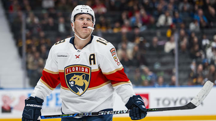 Matthew Tkachuk has nine assists in nine games this month.