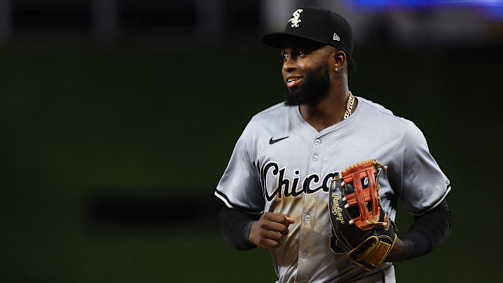 Chicago White Sox center fielder Luis Robert Jr. has been linked to the Philadelphia Phillies in trade rumors