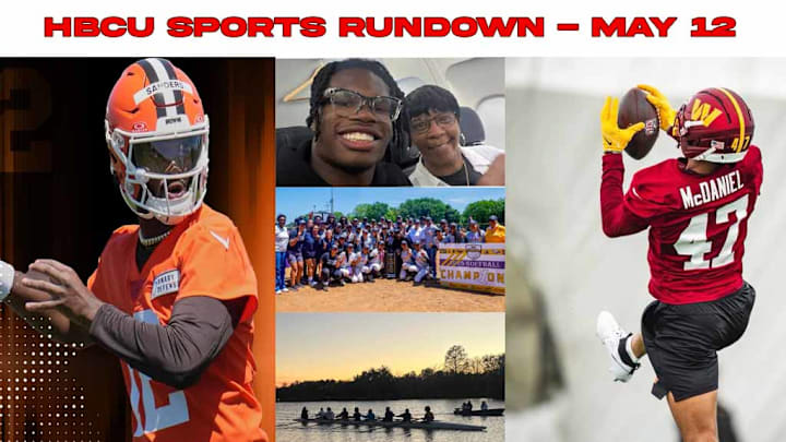 HBCU Sports Rundown - May 12 - HBCU Legends On Si | HBCU Legends
