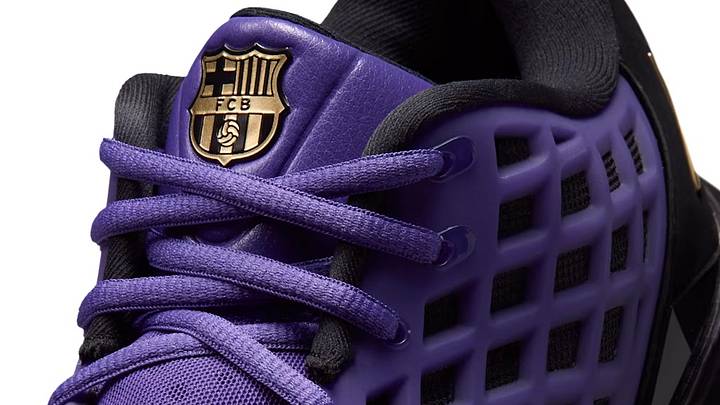 The Nike Kobe 3 Low Protro "FC Barcelona" colorway. The Nike Kobe 3 Low Protro "FC Barcelona" colorway.